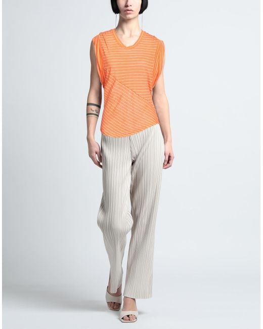 Isabel Marant Orange T-Shirt Linen, Cotton