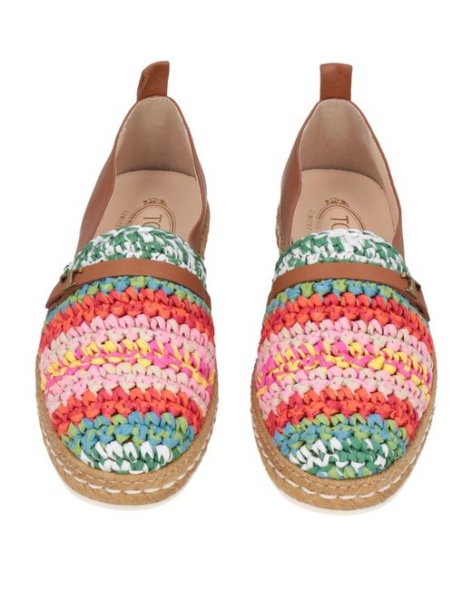 Tod's Brown Espadrilles