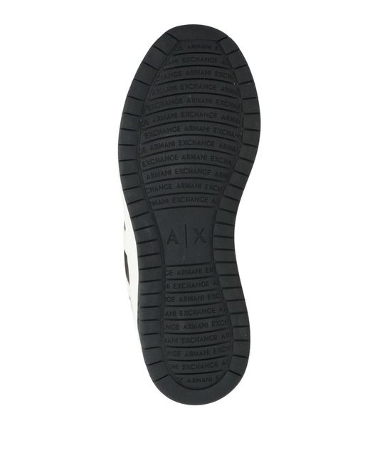 ARMANI EXCHANGE Black Trainers for men