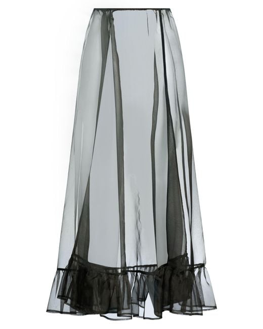 THE GARMENT Gray Maxi Skirt
