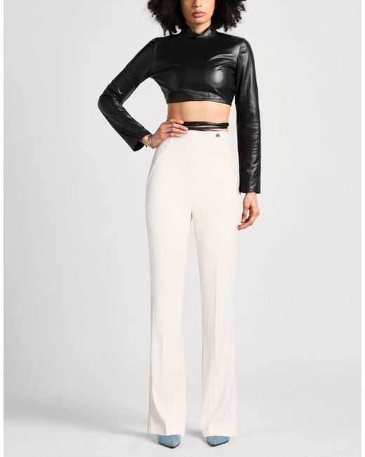 DIVEDIVINE White Pants Polyester, Elastane