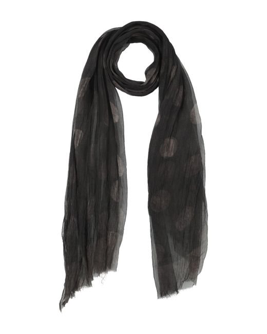 Uma Wang Black Scarf Silk