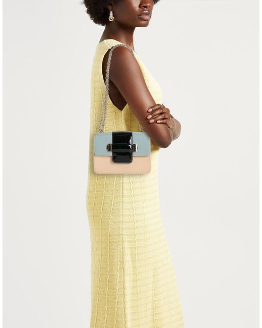 Pollini White Handbag