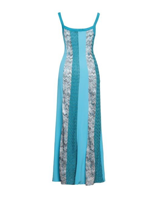 Missoni Blue Maxi Dress
