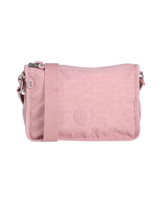 Kipling Pink Cross-Body Bag Polyamide