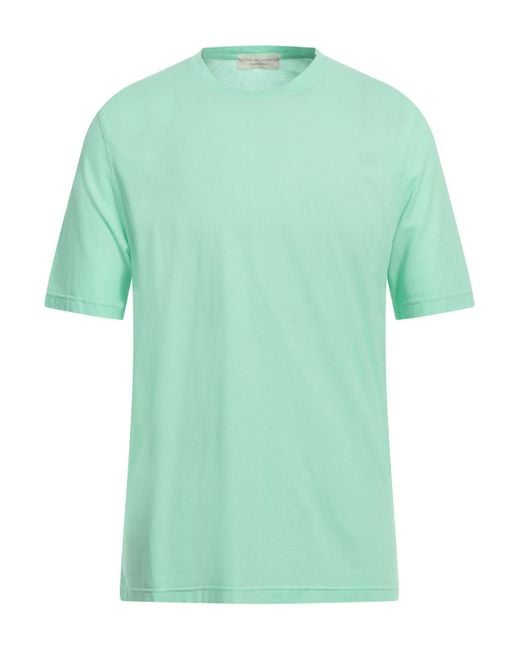 FILIPPO DE LAURENTIIS Green T-Shirt Cotton for men