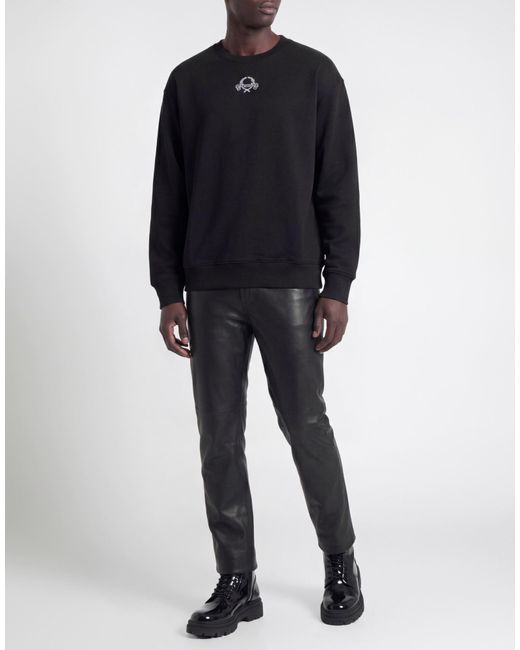 Moschino Black Sweatshirt Cotton for men
