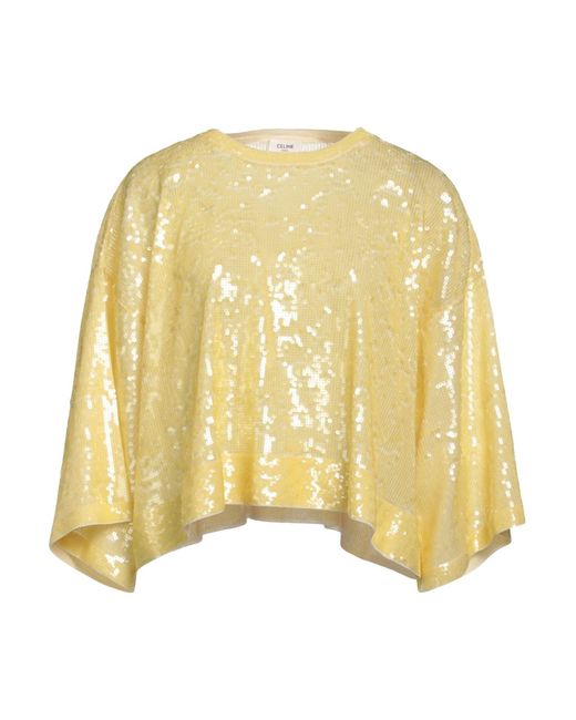 Pullover Céline en coloris Yellow