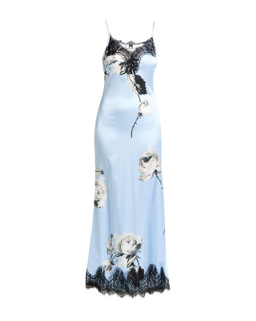 No Secrets Blue Maxi Dress