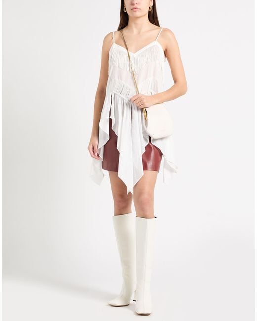 Pinko White Top Cotton, Acetate, Polyamide, Viscose