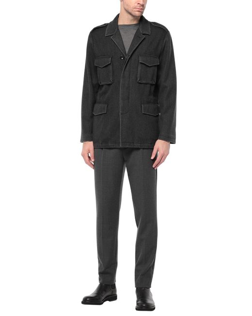 Boglioli Gray Coat for men