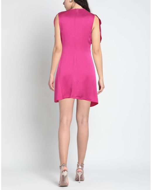 Victoria Beckham Pink Mini Dress