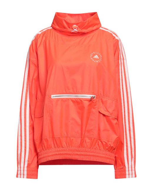 Adidas By Stella McCartney Red Jacke & Anorak