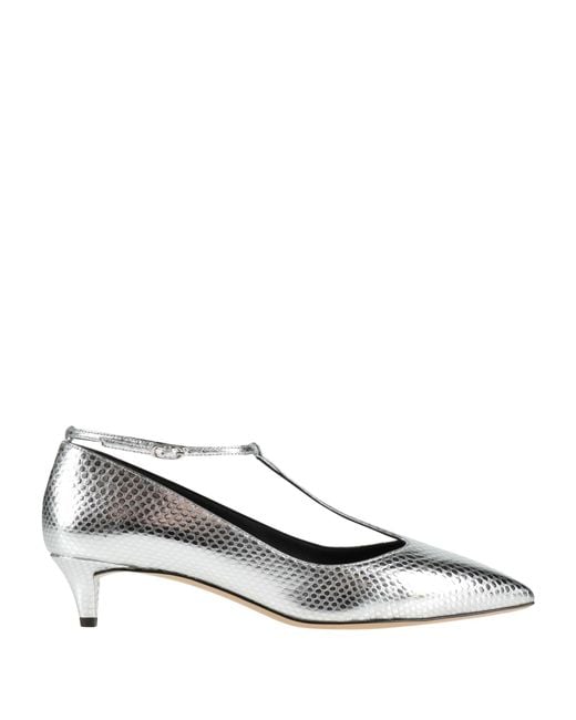 Giuseppe Zanotti Metallic Pumps Leather