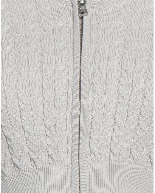 Ballantyne Gray Wickelpullover