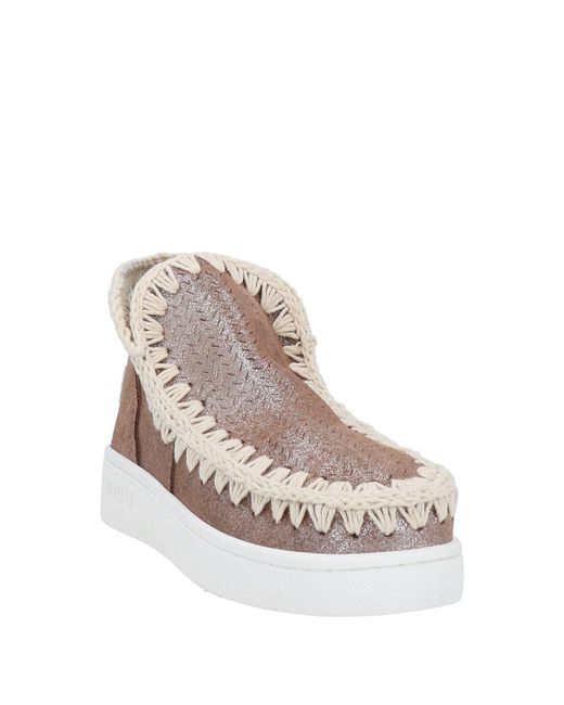 Mou Gray Ankle Boots