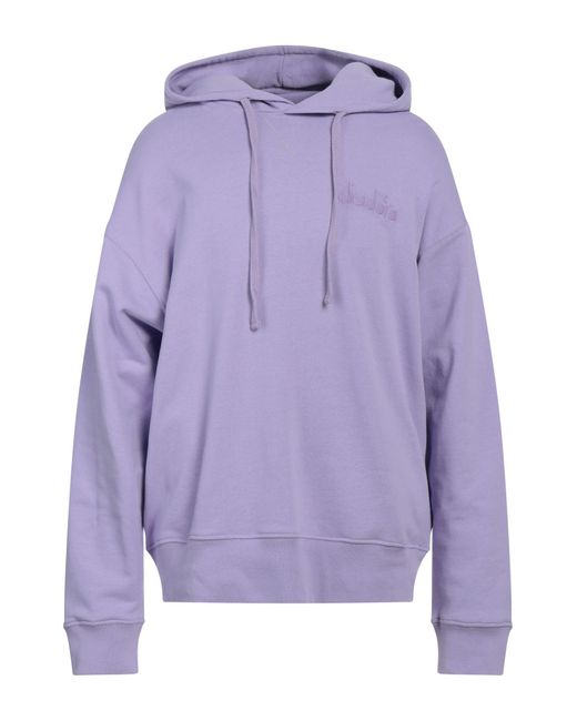 Diadora Purple Sweatshirt for men