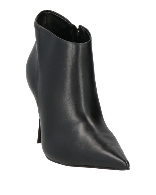Carrano Black Ankle Boots Leather
