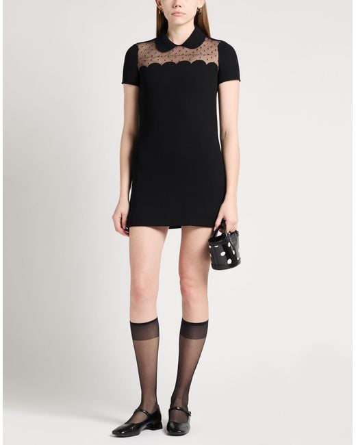 Minivestido RED Valentino de color Black