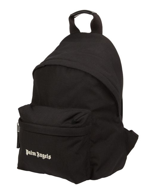 Palm Angels Black Backpack Polyamide for men