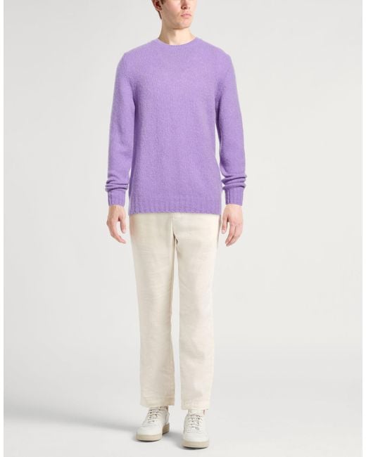 Fedeli Pullover in Purple für Herren
