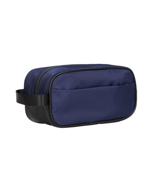 Roberto Cavalli Blue Beauty Case Polyester, Polyurethane for men