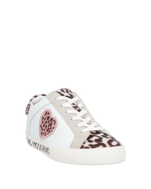 Love Moschino White Trainers