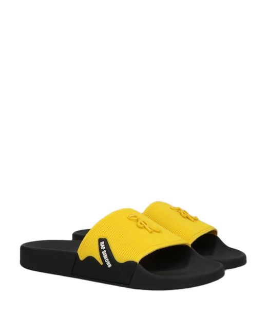 Raf Simons Yellow Sandals