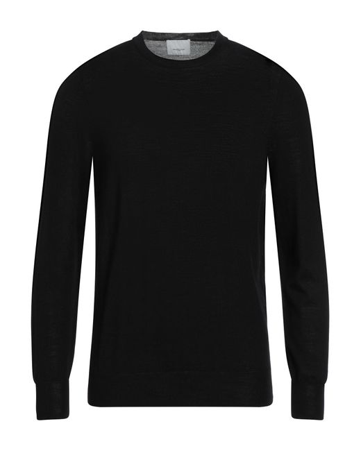 AQUASCUTUM ACTIVE Black Sweater Wool for men