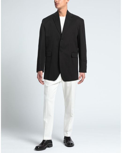 GARMENT WORKSHOP Black Blazer for men