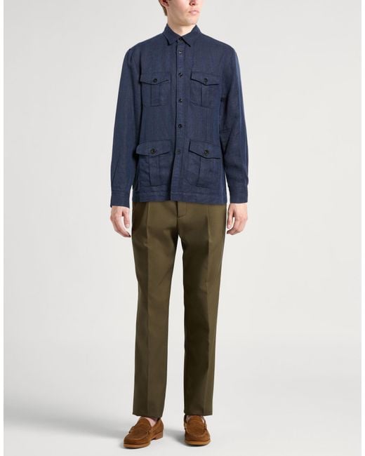 Boglioli Blue Shirts for men