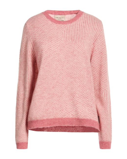 ALESSIA SANTI Pink Antique Rose Sweater Alpaca Wool, Polyamide, Wool