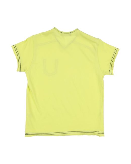 Harmont & Blaine Yellow Acid T-Shirt Cotton for men