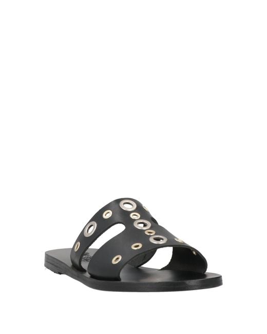 Ancient Greek Sandals White Sandals Cowhide