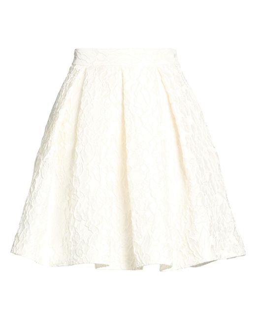 Lunatica Milano White Mini Skirt