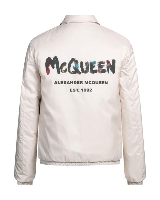 McQueen Natural Jacket Polyester for men