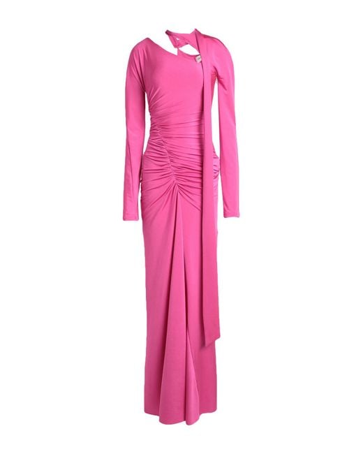 Victoria Beckham Pink Maxi Dress