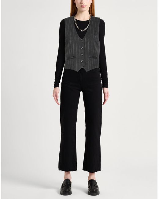 Dixie Black Tailored Vests