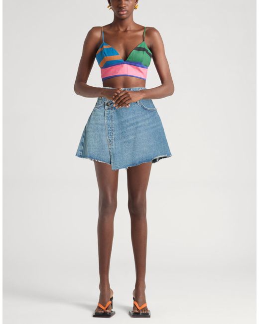 Rag & Bone Blue Denim Shorts