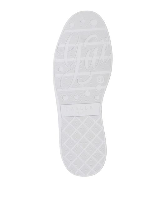 Gaelle Paris White Trainers