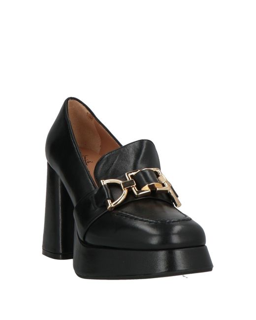 Roberto Festa Black Loafers Leather