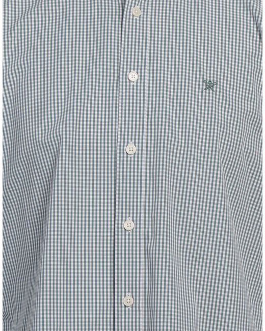Hackett Blue Deep Shirt Cotton for men