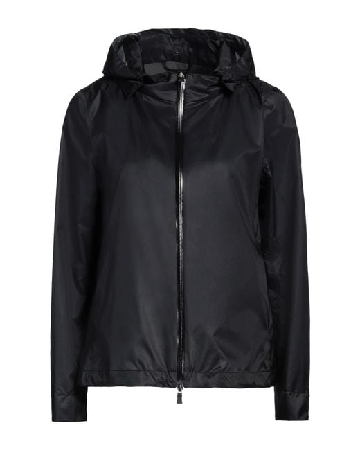 Herno Black Laminar Jacket Polyamide