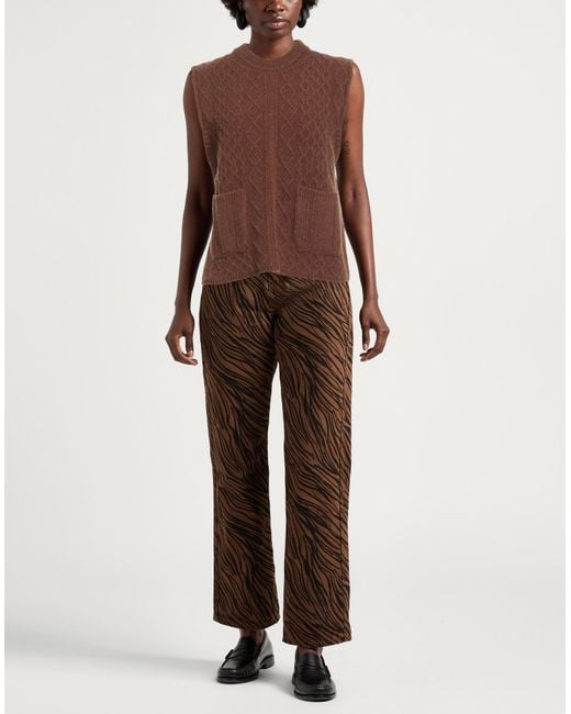 Hache Brown Sweaters