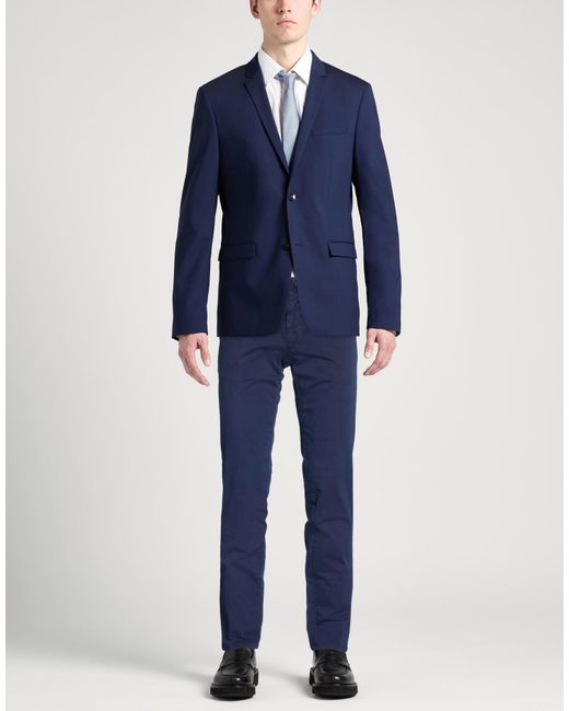 Santaniello Blue Pants for men