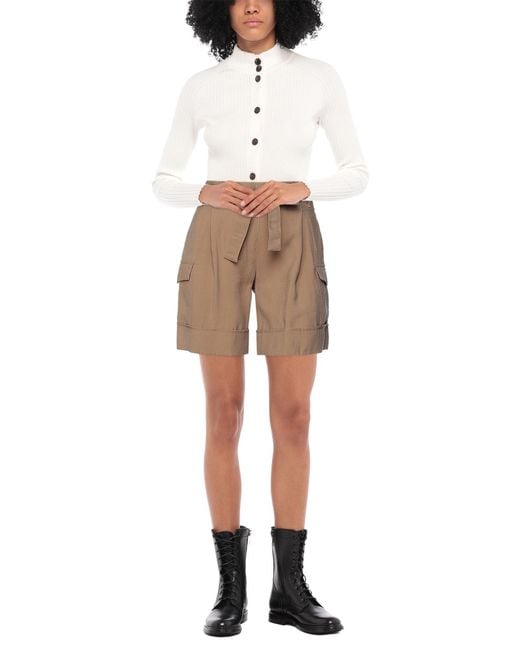 D.exterior Brown Shorts & Bermuda Shorts