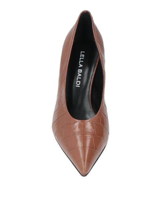 Lella Baldi Brown Pumps