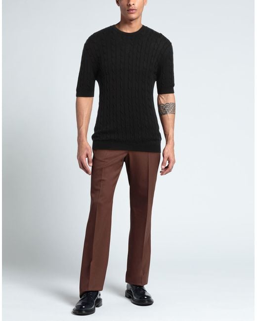 FILIPPO DE LAURENTIIS Pullover in Black für Herren