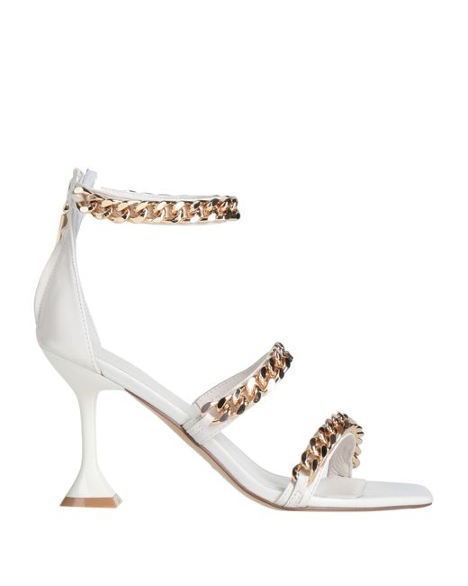 Emanuélle Vee Metallic Sandale