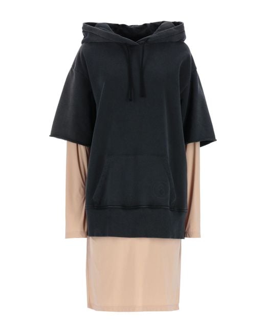 MM6 by Maison Margiela Black Midi Dress